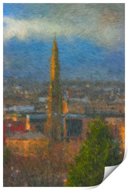 Halifax - Impressionist Print by Glen Allen