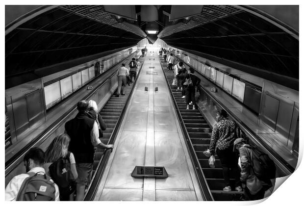 London Underground Print by Glen Allen