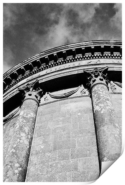 Mussenden Temple Print by Stephen Maxwell