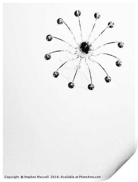 Ceiling Light Print by Stephen Maxwell