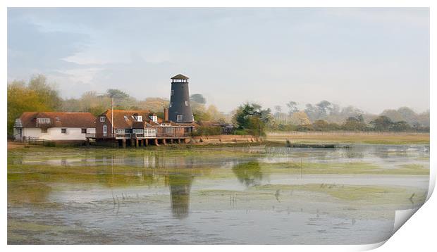 Multiple Visions of Langstone Mill 1 Print by Sharpimage NET