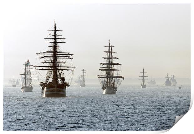 Talls ships take their place at the International  Print by Sharpimage NET