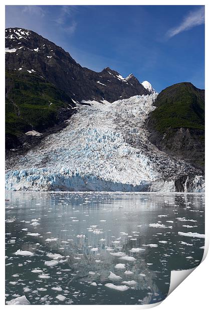 Glacier, Prince William Sound Print by Sharpimage NET