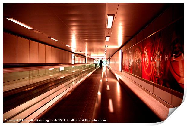 Airport Print by Michalis S