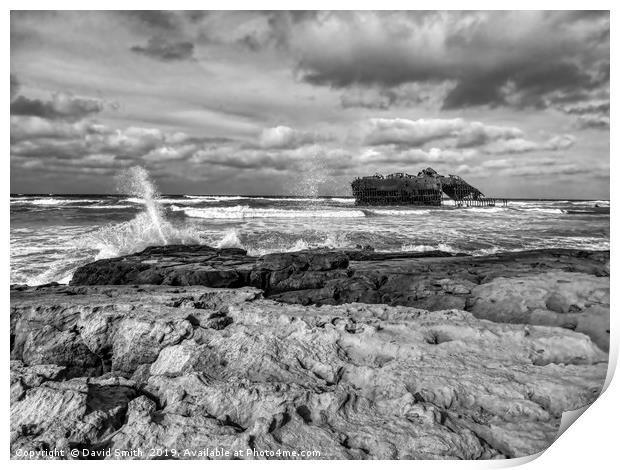 The Wreck Of The Santa Maria Print by David Smith