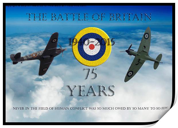 The Battle of Britain Print by Stephen Ward