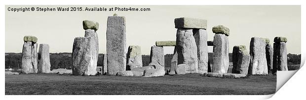  stonehenge Print by Stephen Ward