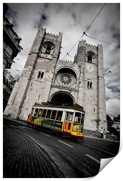  Lisbon Cathedral Print by Broadland Photography