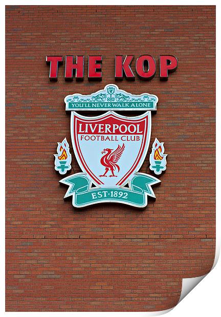  The Kop Print by ken biggs