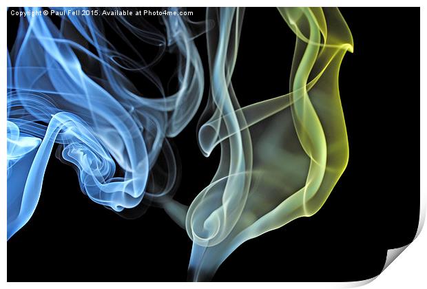 smoke Print by Paul Fell