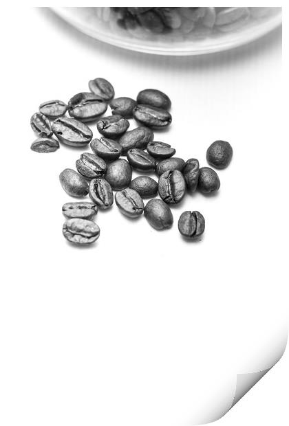 Coffee Beans Print by Gary Turner