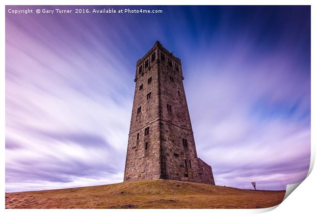 The Folly - Colour Print by Gary Turner