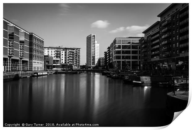 Clarence Dock Print by Gary Turner
