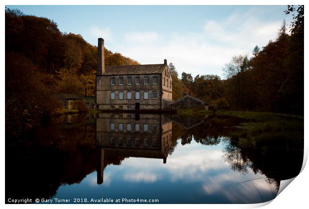 Classic Gibson Mill Print by Gary Turner