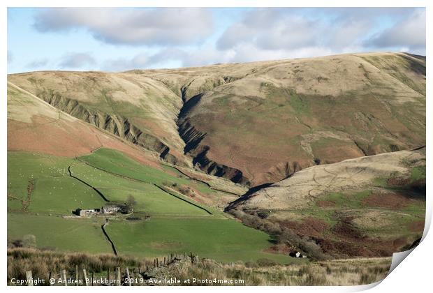 Cumbrian tranquility...  Print by Andy Blackburn