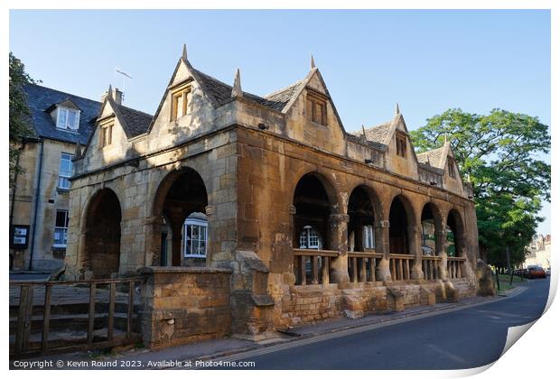 Chipping Campden Market Hall Print by Kevin Round