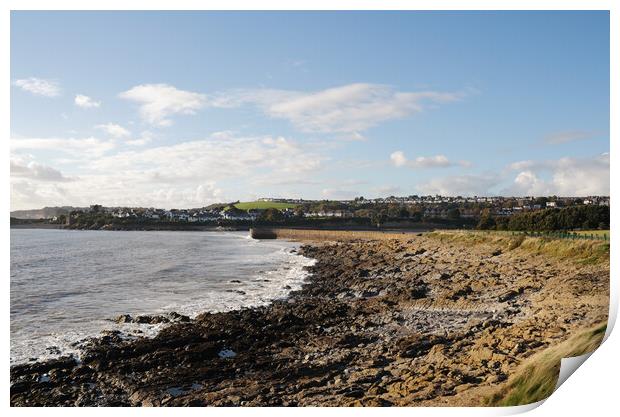 Barry Island Shore Print by Kevin Round