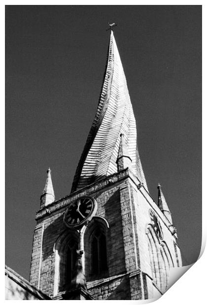The Crooked Spire Print by Chris Watson