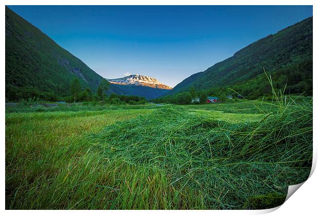  Rjukan Awaits Print by Sunil Ayinikal