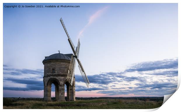 Chesterton Windmill  Print by Jo Sowden