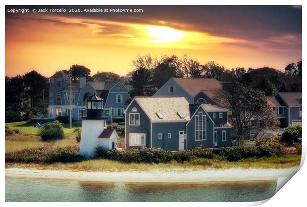 Hyannis Light Revisited Print by Jack Torcello