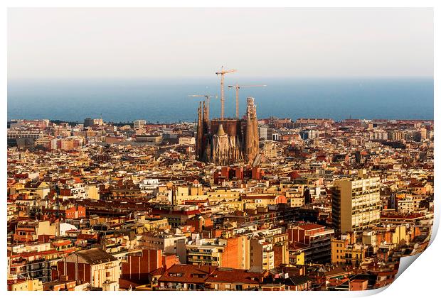  Barcelona Print by Svetlana Sewell