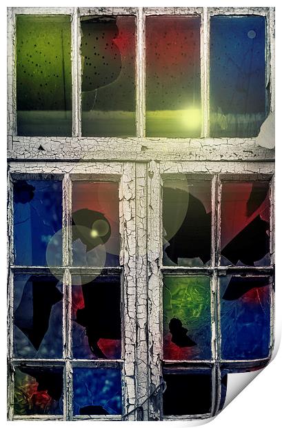 Rainbow Window Print by Svetlana Sewell