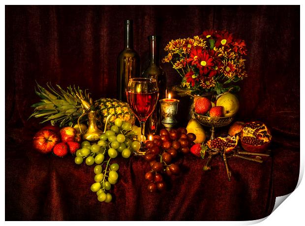  Feast  Print by Svetlana Sewell