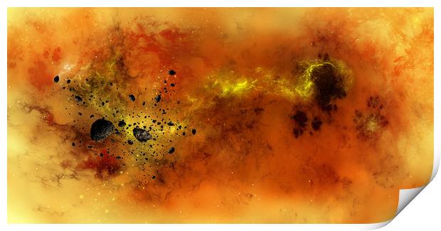  Explosion  Print by Svetlana Sewell