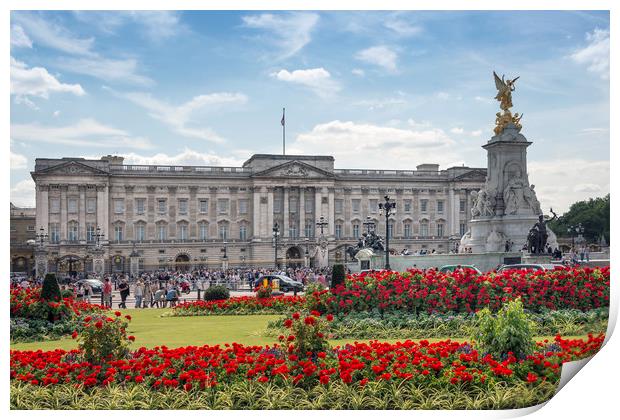  Buckingham Palace Glory Print by Svetlana Sewell