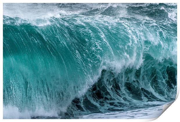 The Power of Wave Print by Svetlana Sewell