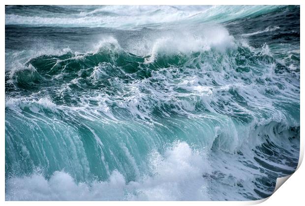 Stormy Ocean Print by Svetlana Sewell