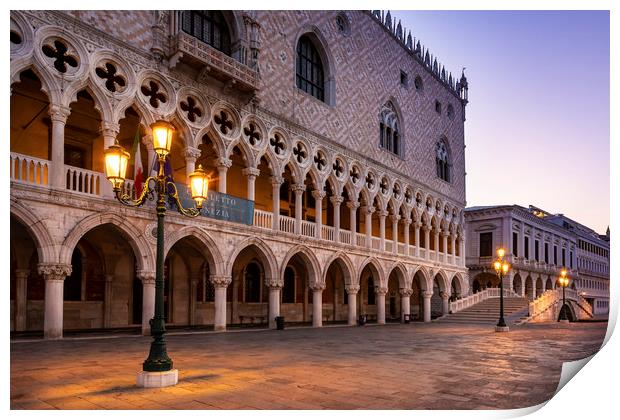 Piazza San Marco Print by Svetlana Sewell