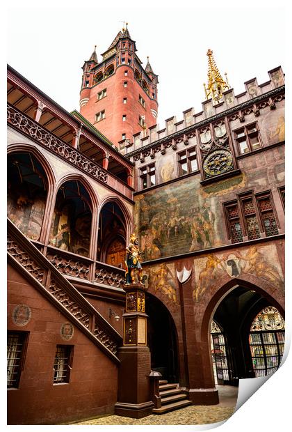 Rathaus Architecture Print by Svetlana Sewell