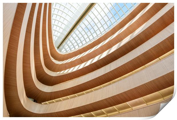 Calatrava Library Print by Svetlana Sewell