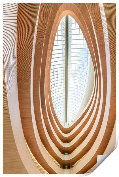 Calatrava Library Print by Svetlana Sewell