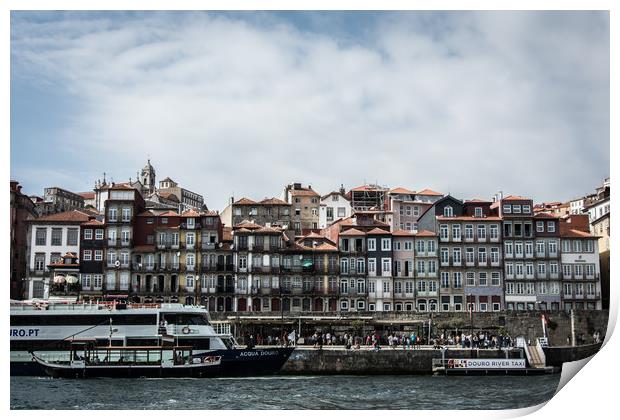 Porto, a city on the river Print by Anastasiia P.
