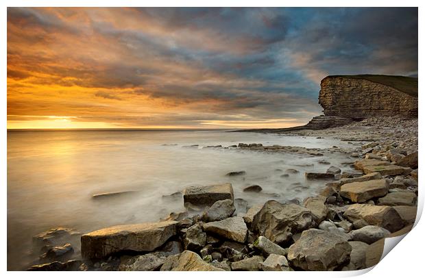 Nash Point  Print by Sandra Kepkowska