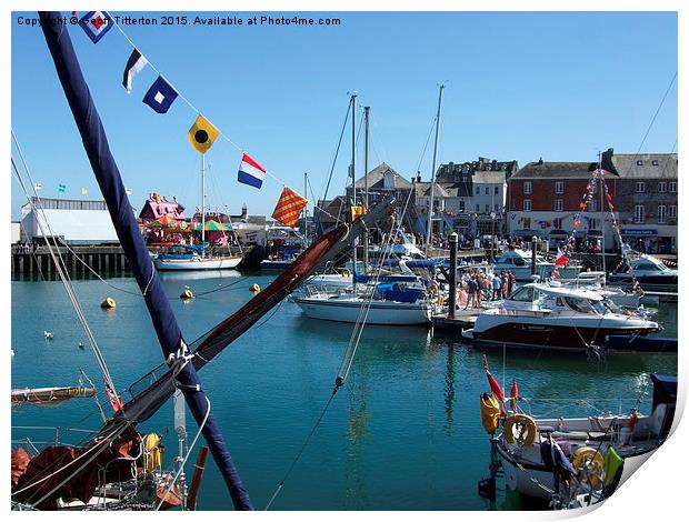  Padstow May Day Print by Geoff Titterton