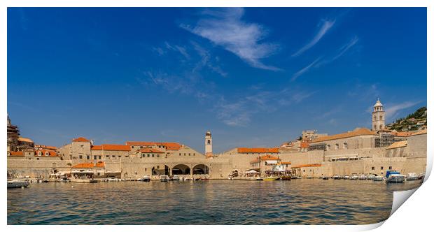 Beautiful old port and town Print by Naylor's Photography