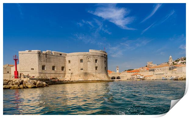 Croatian Beauty Print by Naylor's Photography