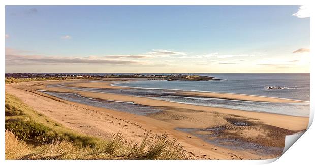 Dreamy Beadnell Bay Print by Naylor's Photography
