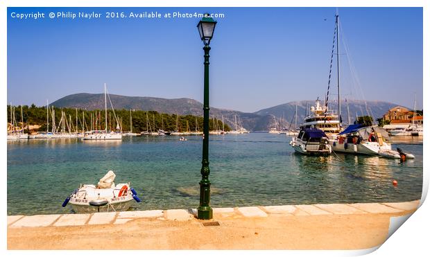 Beautiful Ionian island  Print by Naylor's Photography