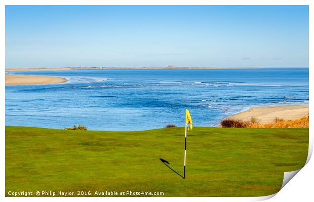 Paradise by the Golf Course Print by Naylor's Photography