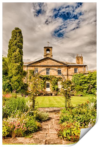 Howick Hall Gardens Print by Naylor's Photography
