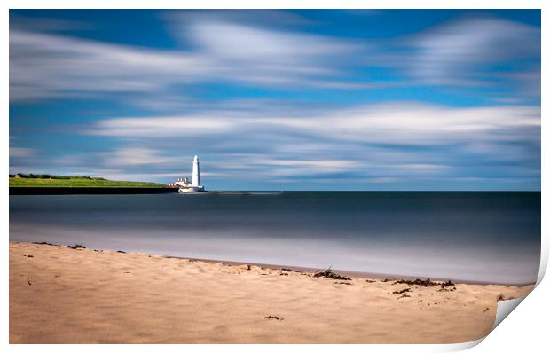 Dreamy St. Marys from The Beach  Print by Naylor's Photography