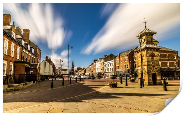 Historic Tynemouth Front Street Print by Naylor's Photography