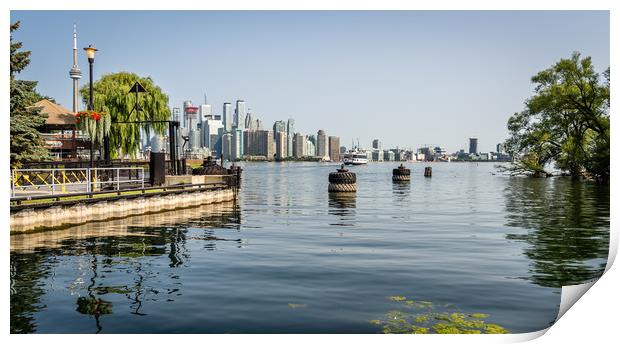 Toronto Islands View  Print by Naylor's Photography