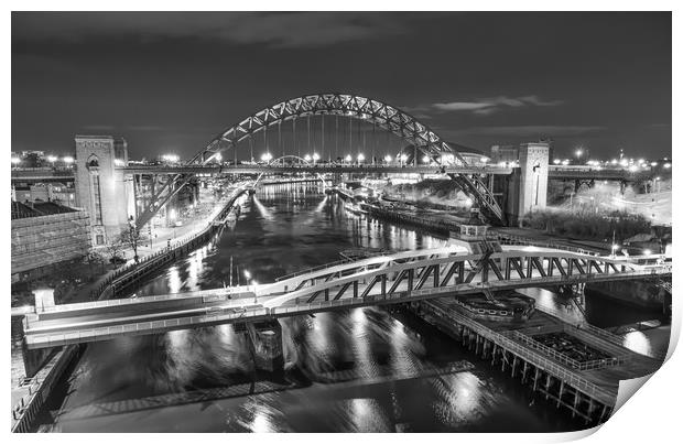 Bridges of the Toon Print by Naylor's Photography