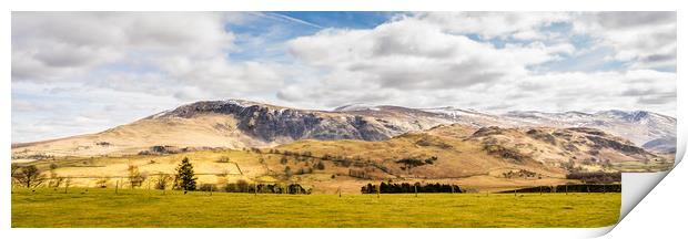 Mountain View Print by Naylor's Photography